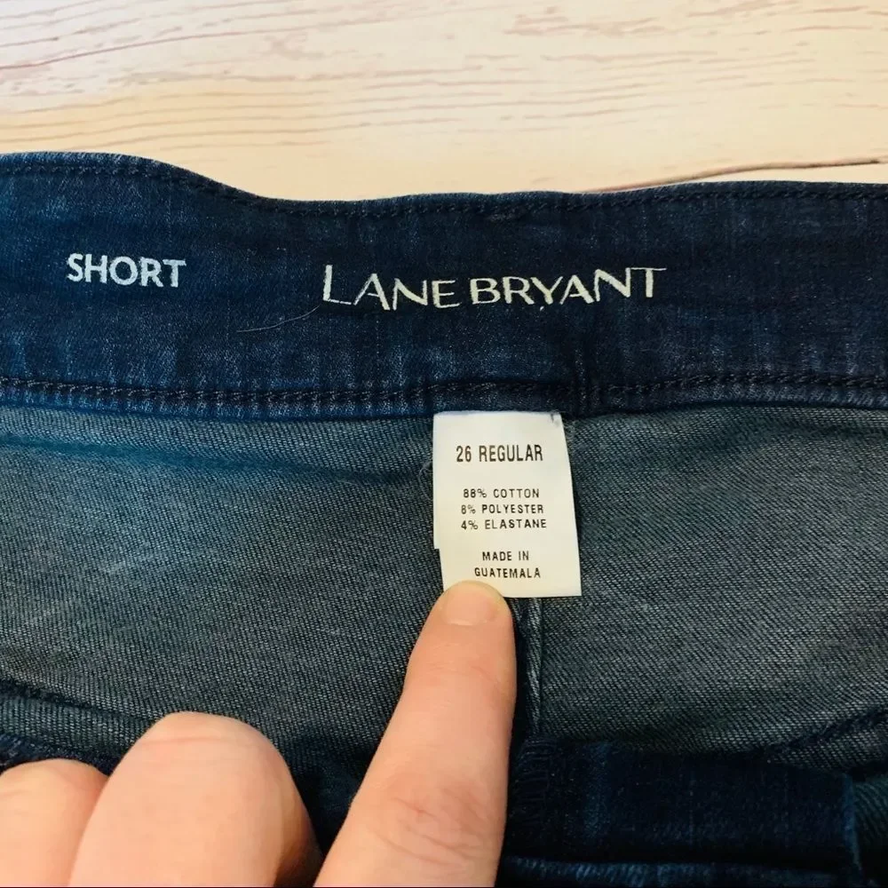 Lane Bryant Jean Shorts Sz 26‎